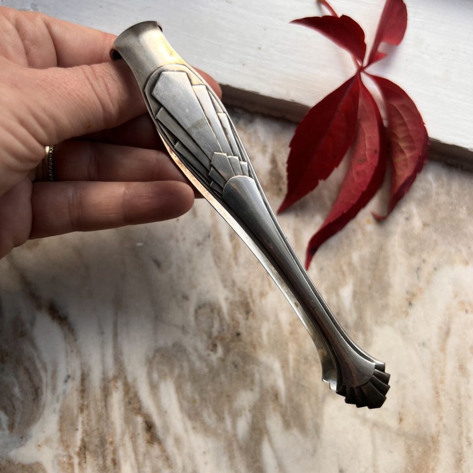 Щипцы для льда и сахара 14 см мельхиор