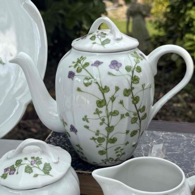 Чайник Лесные цветы Porcelain de Paris 1 л Франция фарфор