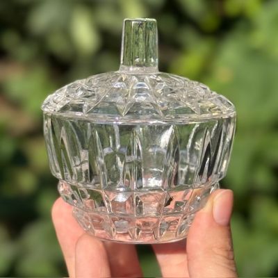 Сахарница 9 см хрусталь Германия