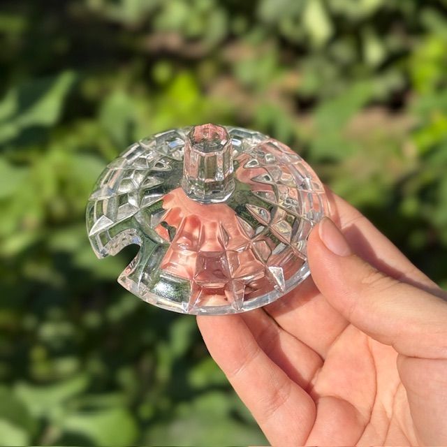 Сахарница 9 см хрусталь Германия