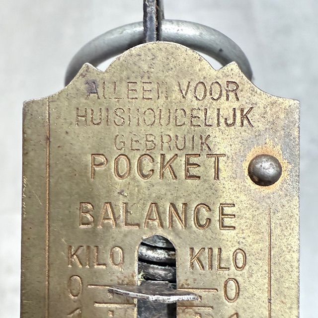 Весы безмен на 12 кг POCKET BALANCE 18 см Англия