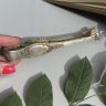 Щипцы для льда и сахара Львиные лапы 14 см серебрение Франция     