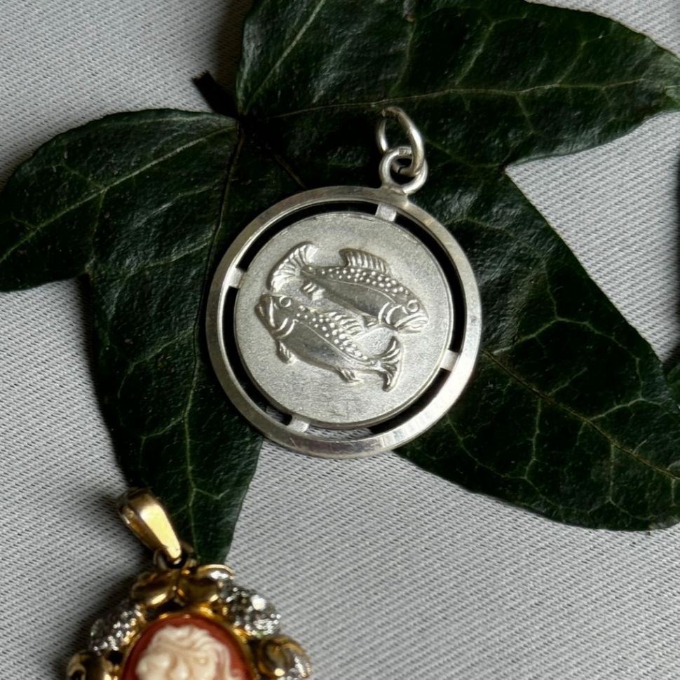 Подвеска Рыбы серебро