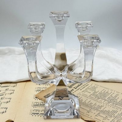 Подсвечник канделябр 15см хрусталь