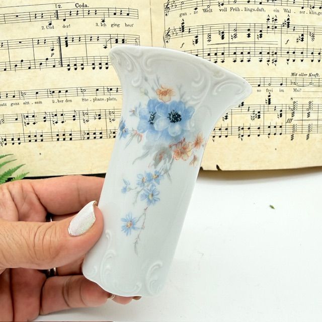 Ваза Rosenthal Monbijou Незабудки 10 см Германия 