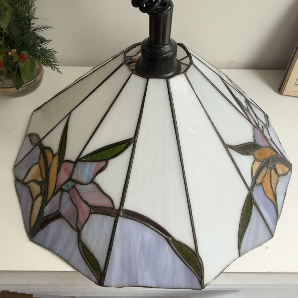 Люстра Тиффани 53 см олово стекло  