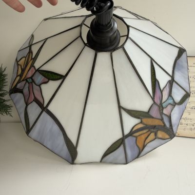 Люстра Тиффани 53 см олово стекло  