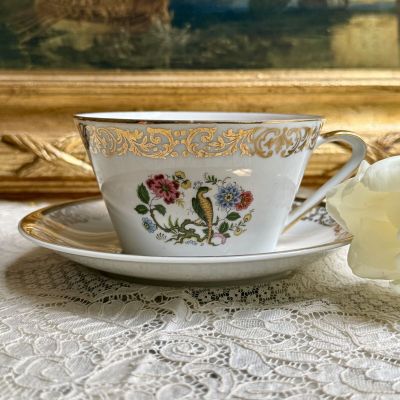 Чайная пара 320 мл фарфор Бавария Германия