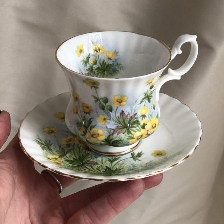 Чайная пара Лютики Richmond Англия