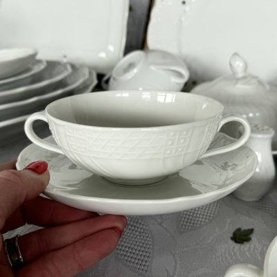 Бульонная пара Hutschenreuther Dresden 280 мл Германия   