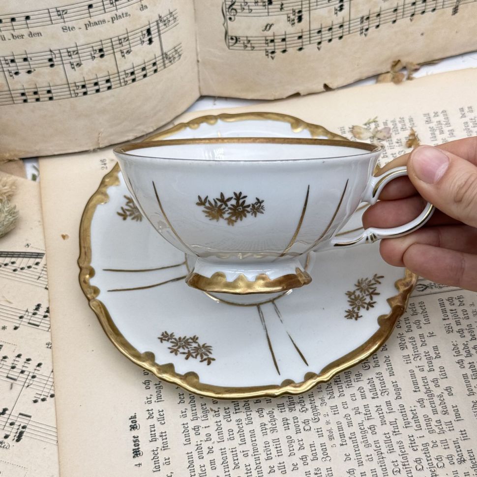 Чайное трио Unger & Schilde Roschutzer 220 мл Германия 