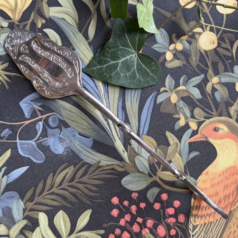 Щипцы для сервировки десертов выпечки 23 см сталь Франция