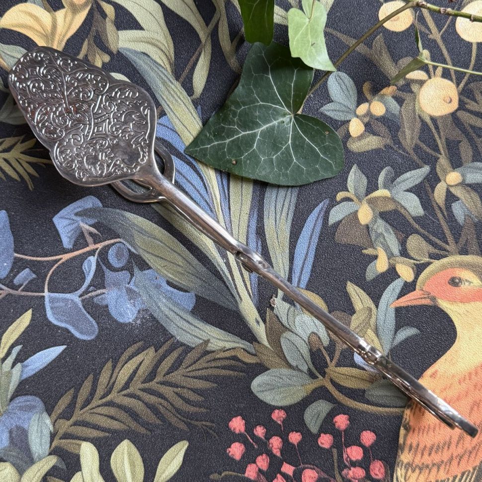 Щипцы для сервировки десертов выпечки 23 см сталь Франция