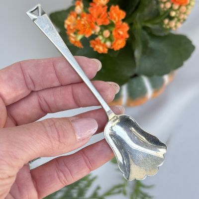 Ложка совок 12 см серебро Голландия