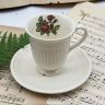  Кофейная пара Wedgwood Moss Rose 140 мл Англия 