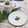 Кофейная пара Wedgwood Moss Rose 140 мл Англия 