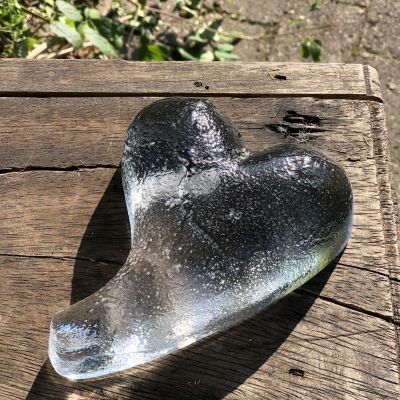 Статуэтка 16 см Сердце хрусталь