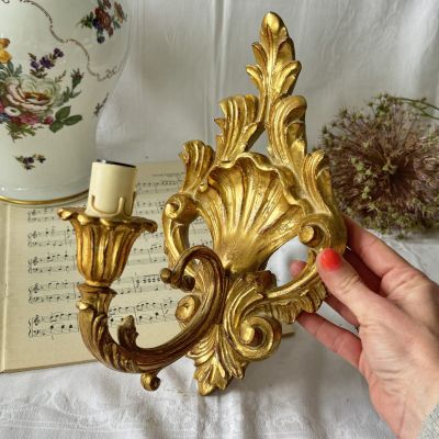 Бра настенное на 1 лампу 28 см ручная работа