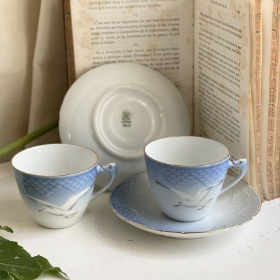 Кофейная пара чайка 100 мл Copenhagen Porcelain Denmark