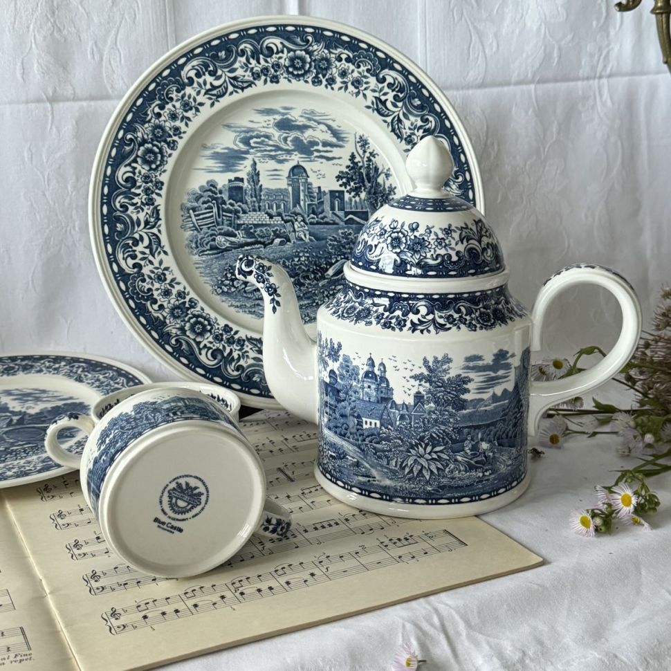 Чайная пара Blue Castle ВиллеройБох 200 мл Германия   