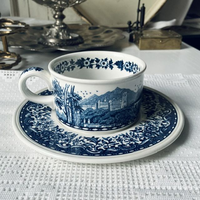 Чайная пара Blue Castle ВиллеройБох 200 мл Германия