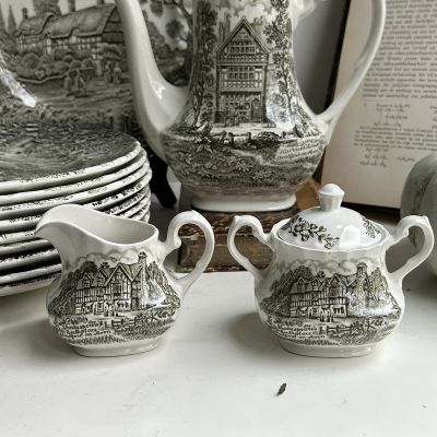 Сахарница 9 см Shakespeares Country Ridgway Англия