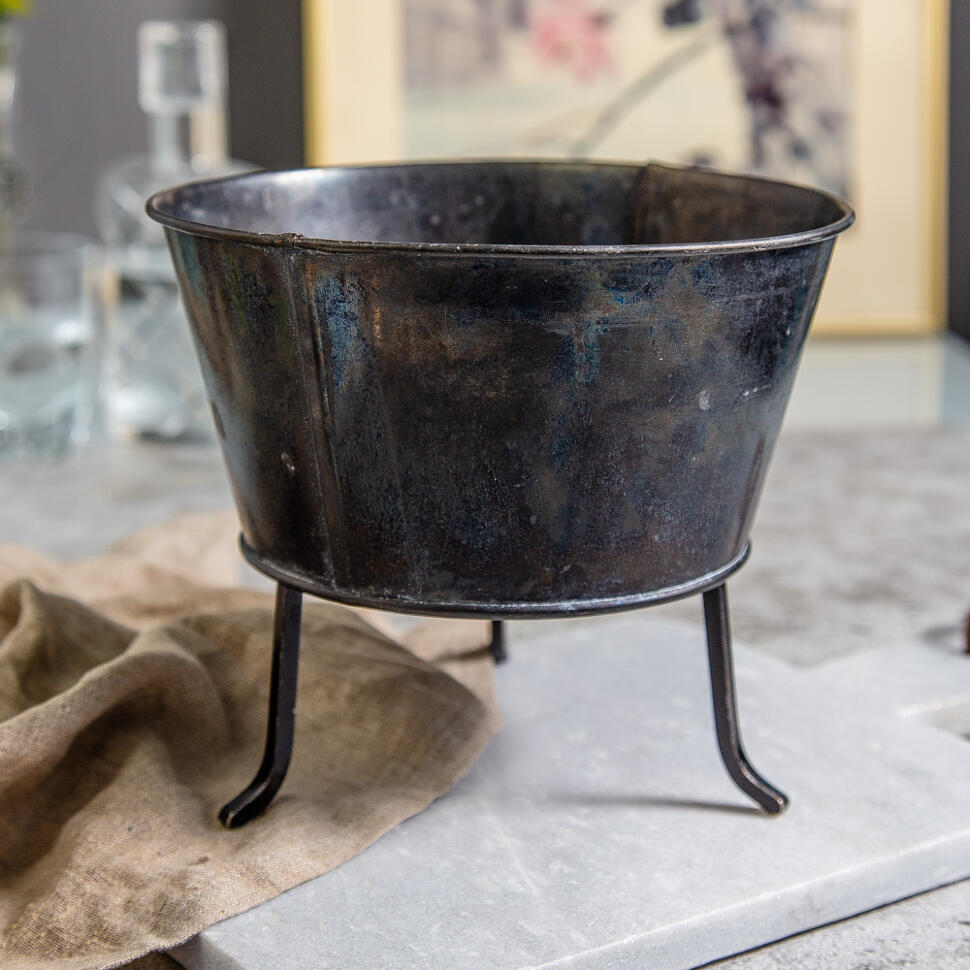 Ведро 1,8 л на подставке металл