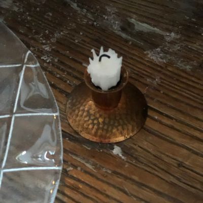 Подсвечник малый 6 см медь