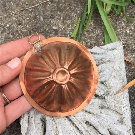 Форма для выпечки малая 8 см медь