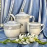 Чайник сахарница молочник Limoges набор 3 предмета Франция Ардеко уценка