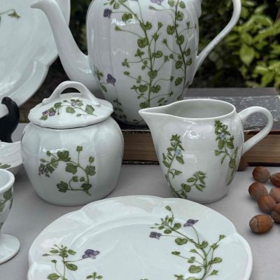 Молочник Лесные цветы Porcelain de Paris 300 мл Франция фарфор