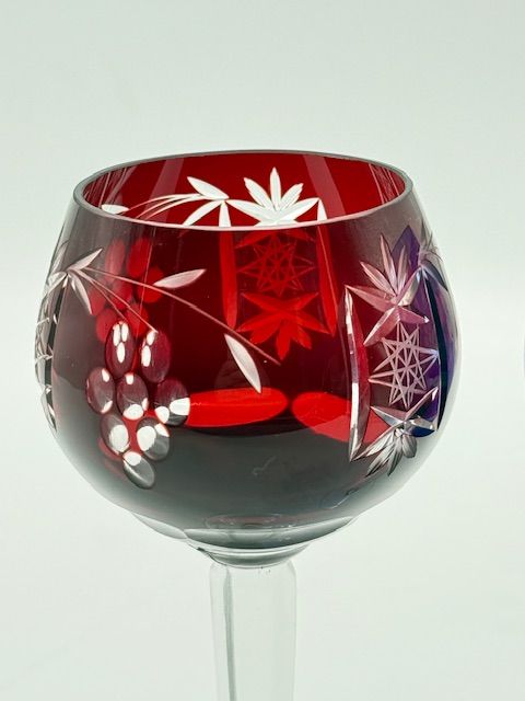 Бокал набор 2 шт. 250 мл накладной хрусталь Германия