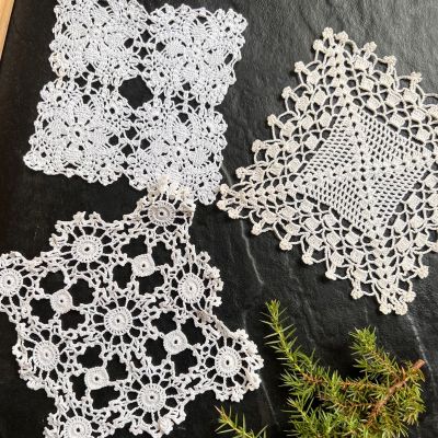 Салфетка кружевная набор 3 шт.