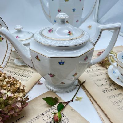 Чайник Ph.Rosenthal Maria Classic Rose Мелкоцвет 1,2 л Германия 1927 г