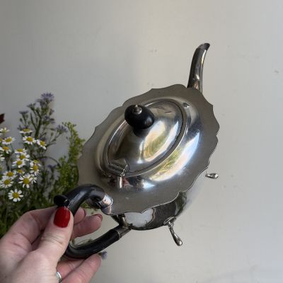 Кофейник 1 л на ножках серебрение Англия  