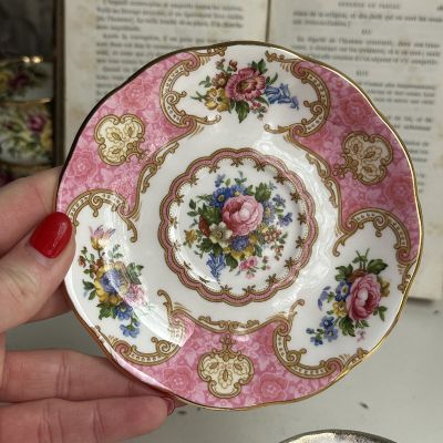 Блюдце Royal Albert Lady Carlyle 12,5 см Англия 1950-1970 гг.