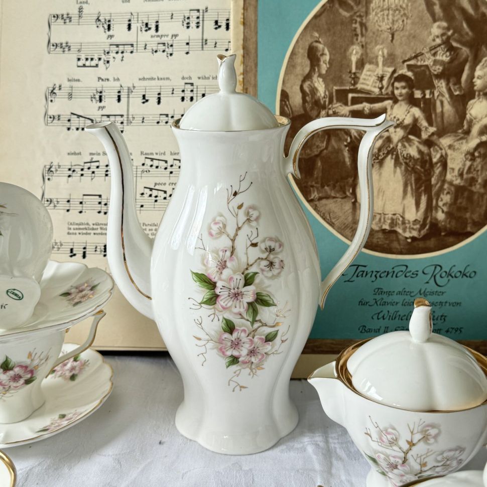 Кофейник Jiesia 600 мл фарфор