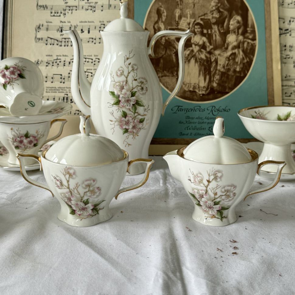 Кофейник Jiesia 600 мл фарфор