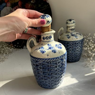 Кувшин бутыль 20 см Delft Голландия ручная роспись