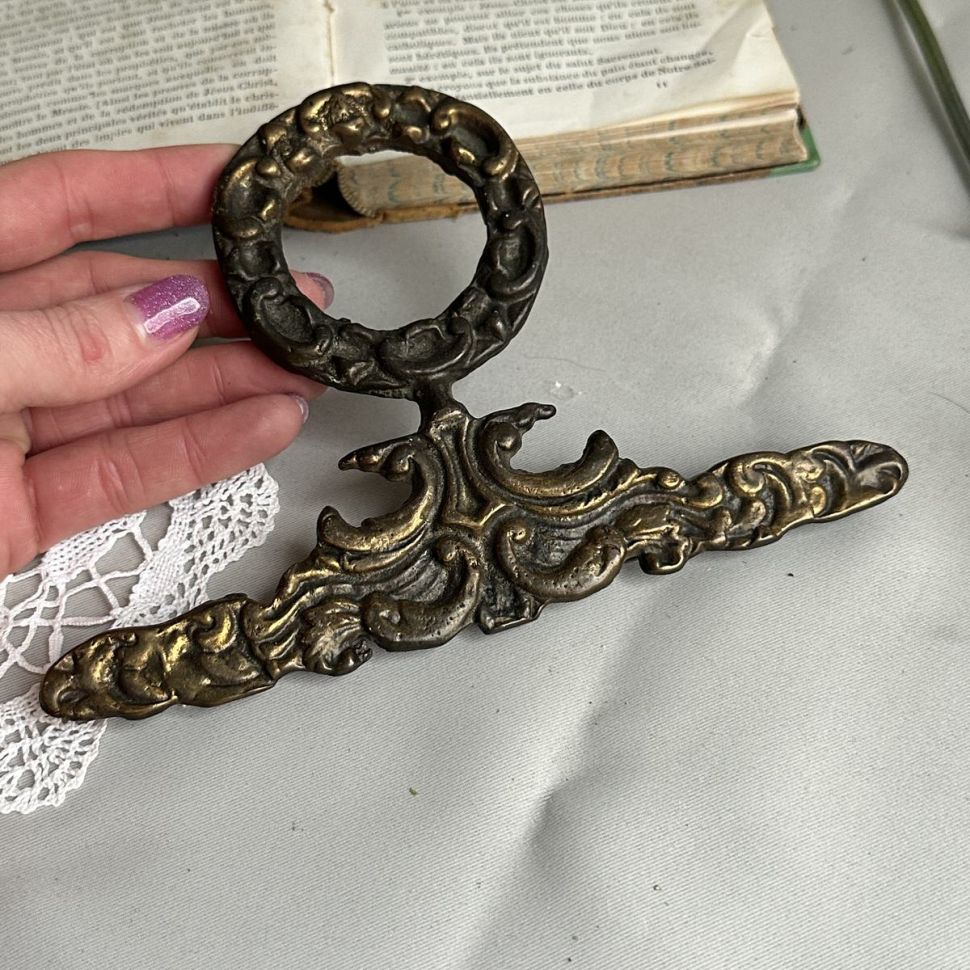 Держатель для сонетки 18 см бронза