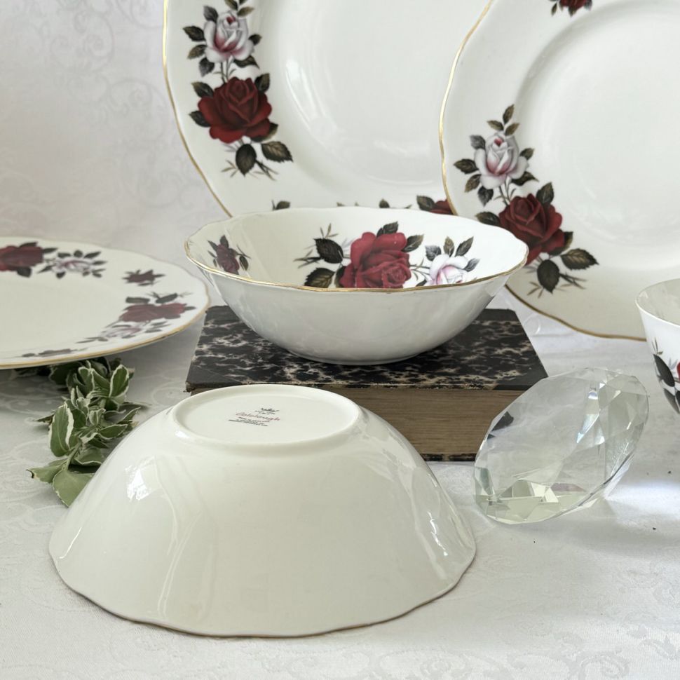 Салатник миска Colclough Ridgway Amoretta 1950 гг 16 см Англия