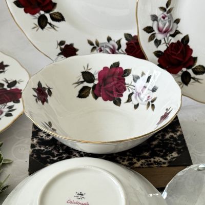 Салатник миска Colclough Ridgway Amoretta 1950 гг 16 см Англия