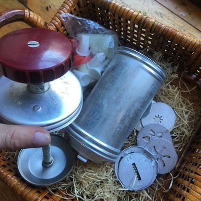 Кондитерский шприц с насадками