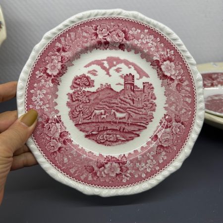 Тарелка Adams Wedgwood group English Scenic 21 см Англия     