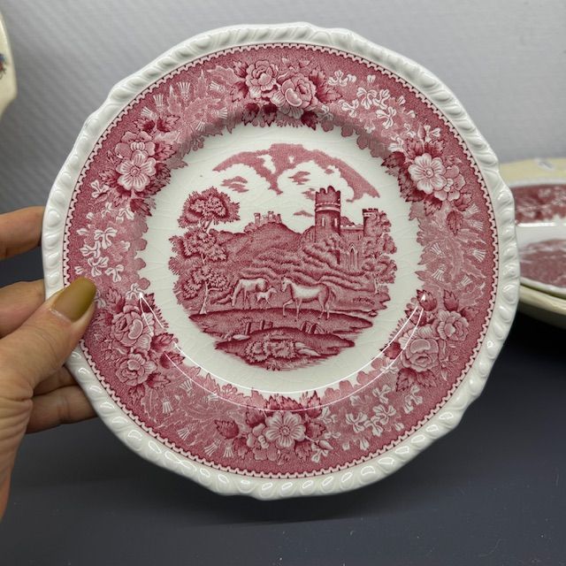 Тарелка Adams Wedgwood group English Scenic 21 см Англия