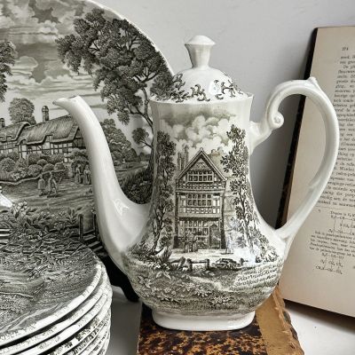 Чайник кофейник 1 л Shakespeares Country Ridgway Англия