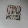 Чайная пара Cenpor Limoges 130 мл костяной фарфор Франция