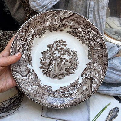 Тарелка глубокая 24 см Англия