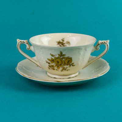 Бульоница с блюдцем Mosa Maastricht 250 мл 