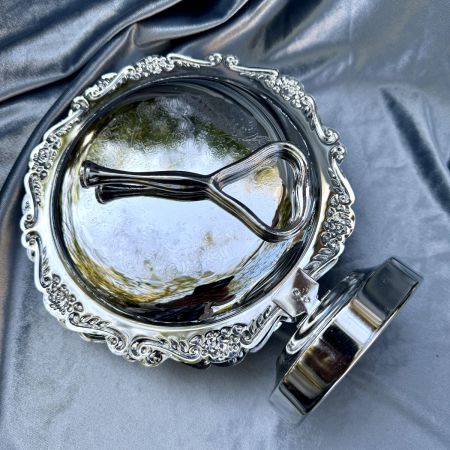 Менажница этажерка складная 27 см сталь